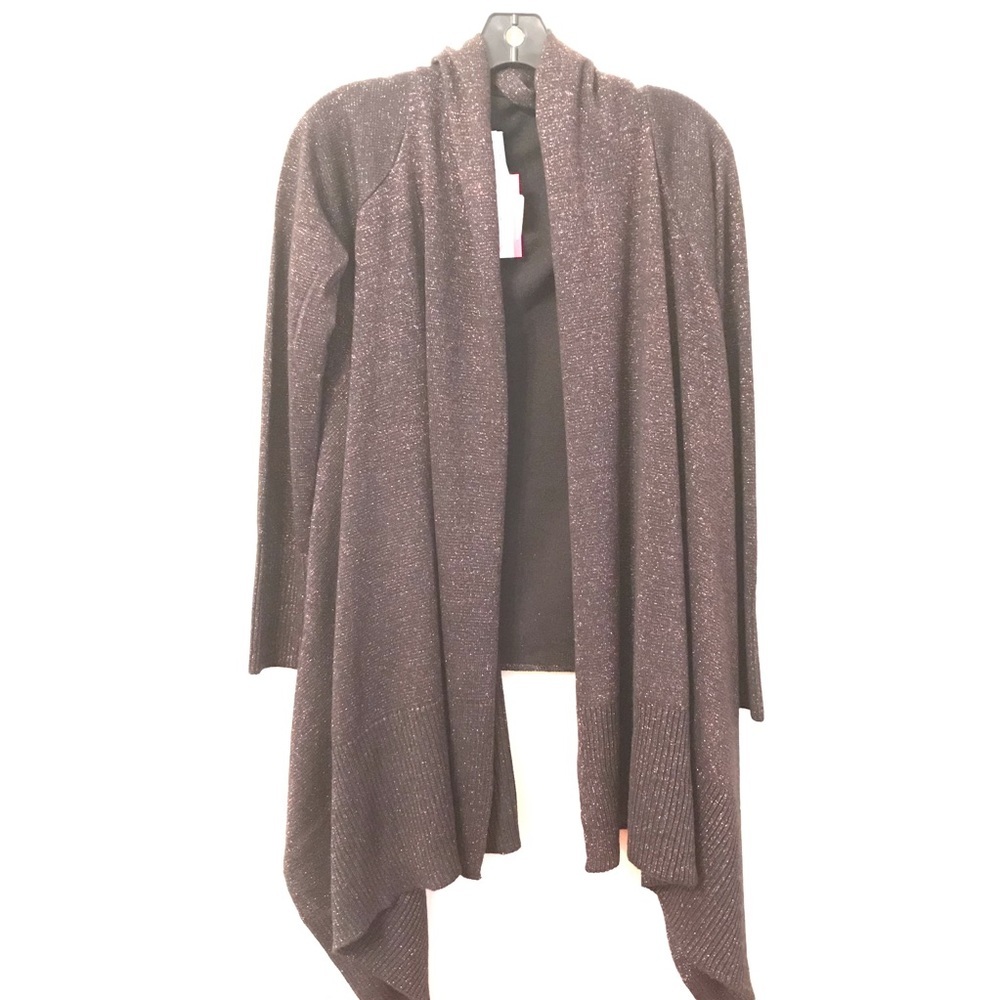 Tricot Joli Metallic Cardigan